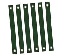 Gatuida Lot De 6 Sangles De Tuteurage Arbres en Nylon Vert, Supports pour Branches Jeunes Plants Jardin, Fixation Antivent pour Croissance Stable Et Protection Optimale des Arbres