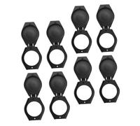 Gatuida Lot de 8 Cache-caméras de Confidentialité USB pour Ordinateur Portable, Discret et Facile à Ouvrir, Protection D'objectif Webcam Espionnage, Adapté Usage Quotidien, Couleur Noire