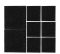 Gatuida Lot de 8 filtres à Charbon pour bac à litière pour Chat : Coussinets filtrants à Charbon Actif Haute adsorption pour bac à litière pour Chat - recharges Absorbant Les odeurs pour Seau