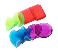 Gatuida Lot de 8 Jouets de Plongée pour Piscine en Acrylique Multicolores, Pierres Précieuses Imitation, Jouets Aquatiques pour Garçon et Filles, pour Fêtes la Piscine et Jeux D’été