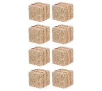 Gatuida Lot de 8 meules de Foin Miniatures (2 cm) pour la décoration de Mini-Maisons et de Jardins, idéales pour Les Loisirs créatifs sur Le thème des récoltes d'automne. Accessoires de