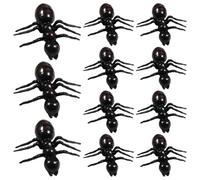 Gatuida Lot de 80 Fausses Fourmis géantes en Vrac - Grand modèle d'insecte de Simulation - Figurines d'insectes réalistes en Plastique - Jouets de Fourmis Noires pour fêtes, farces
