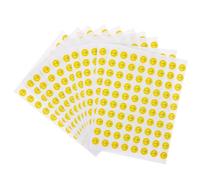Gatuida Lot de 800 autocollants de sécurité pour symbole de sol - Autocollants d'avertissement de mise à la terre - Étiquettes en vinyle pour remarques et symboles de protection