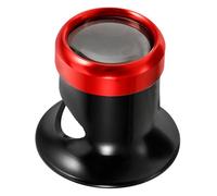 Gatuida Loupe Frontale Métallique 20X pour Réparation de Montres et Bijoux Lunette à Bandeau Réglable en Acier Loupe Dentaire et Horloger Mains Disponibles pour Travaux de Précision