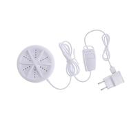 Gatuida Machine à Laver Laveuse à Turbine Outil De Nettoyage Du Linge à Laver Laveuse De Voyage Pour Vêtements Laveuse à Nettoyeur Blanche Résine Abs