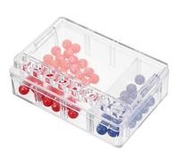 Gatuida Machine à Tirage Manuelle avec Boules Transparentes Portable et Sélecteur de Numéros pour Jeux de Hasard et Fêtes Accessoire Ludique Compact