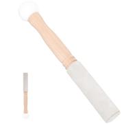 Gatuida Maillet en Bois pour Bol Chantant Tibétain Tête en Caoutchouc Bâtonnet pour Bol Sonore Léger et Portable Accessoire pour Contemplation et Relaxation Bouddha