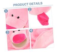 Gatuida Main Cochon Peluche pour Garçon Fille Éducatif Interactif pour Motricité et Imagination pour Jeux Déveil et Relations Parents Garçon Fille