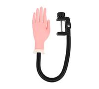 Gatuida Main de Pratique pour Ongles Flexible avec Faux Ongles Modèle de Formation Portable pour Débutants et Professionnels Du Nail Art