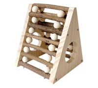 Gatuida Maisonnette pour Hamster avec Tunnel Et Échelle Cachette Originale pour Petits Animaux Abri Sécuritaire pour Hamster Et Rongeurs