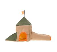 Gatuida Maisonnette pour Hamster en Polyester Petite Cachette Douillette et Transportable pour Cochons D’Inde Abri Intérieur Sécurisé pour Petits Animaux Décoration D’Habitat Pratique