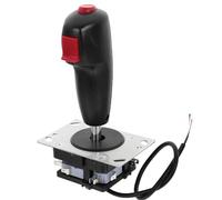 Gatuida Manette de Vol Joystick de Remplacement Micro-Interrupteurs Accessoire de Jeu PC Compatible Simulateur de Vol à Vibrations pour Expérience Immersive