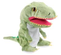 Gatuida Marionnette Dinosaure Main Réaliste Animaux pour Garçons Filles Ans et Plus Poupée Peluche Tyrannosaure Verte avec Bouche Mobile pour Jeux Imitation Couleur Couleur Aléatoire