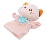 Gatuida Marionnette Main Chat Peluche Animale Interactif pour Garçon Fille Marionnette Doigt Amusante et Éducative pour Histoires et Jeux Créatifs