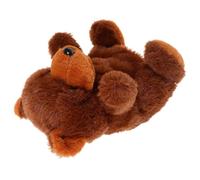 Gatuida Marionnette Ours Peluche Réaliste Animal Cartoon pour Garçon Fille Jeu Interaction et Conte Educatif Marionnette Main Animale pour Développement Imagination et Communication