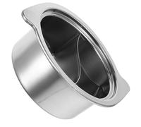 Gatuida Marmite Inoxydable Double Compartiment pour Cuisson Soupe et Hot Pot Pot Chaud Cuisine avec Poignées Ergonomiques pour Famille et Restaurants