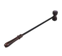 Gatuida Marteau de Juge Bois Massif Pratique pour Avocat et Commissaire Priseur Surface Lisse et Puissant Compact et Portable Usage et Aux Enchères