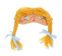 Gatuida Masque de sommeil occultant kawaii pour avion, motif dessin animé amusant et mignon, cache-yeux intégral pour filles et femmes, bandeau de nuit réglable pour voyage