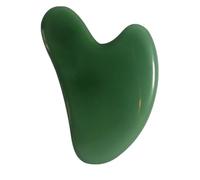 Gatuida Masseur de Beauté Jade Outil de Grattage Forme de Cœur pour Visage et Corps Exfoliant Rides Accessoire de Massage Naturel Jade