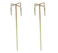 Gatuida Mélangeur de peinture pour perceuse, 2 pièces - Palette de mélange robuste pour plâtre et peinture, pour perceuses standard - Outil de mélange et d'agitation pour peinture et