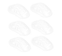 Gatuida Mentonnières Pour Casque De Sport Sécurité Transparentes En Pp Robuste, Lot De 6, Accessoire Pour Casque De Moto Et Vélo, Confort Pour Conduite Et Activités Extérieures