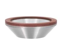 Gatuida Meule diamantée à cuvette évasée - Disque de 100 mm pour meuleuse d'angle, idéal pour l'affûtage et le polissage - Polissage et dressage de précision 100 mm