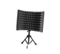 Gatuida Microphone Windscreen avec Filtre Pop Bruit Protection Portable pour Enregistrement Studio et Karaoké Accessoire Isolateur Sonore Polyvalent