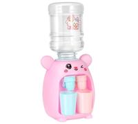 Gatuida Mini Distributeur Eau Garçon Fille Rose Double Sortie pour Jeu de Rôle Cuisine Créatif et Ludique