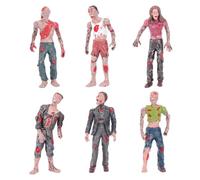 Gatuida Mini Modèles De Zombies Plastique Jouets De Fête Terrifiants Et Détails Exquis Accessoires De Décoration Halloween