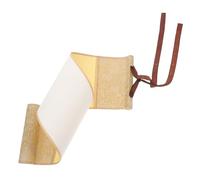 Gatuida Mini Rouleau de Tissu Rétro Vierge 25x50 Cm pour Calligraphie et Peinture, Parchemin Mural en Lin Beige Motif Doré, Décoration Artistique Murale pour Bureau et Salon