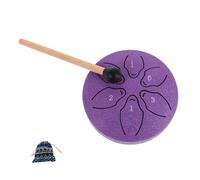 Gatuida Mini Tongue Drum Notes Portable Steel Handpan Percussion Instrument For Lightweight Small Rain Drum With Unique Sound And Design Travel Friendly Musical Toy For Boys And