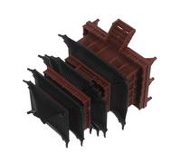 Gatuida Miniature Pagoda Statue Plastic Ancient Chinese Architecture Model for Aquarium Ornaments Fairy Garden Accessories Micro Landscape Decoration