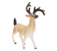 Gatuida Modèle De Cerf à Queue Blanche Creux Décoratif, Mini Statue d'animal en Résine, Finition Détaillée, Décoration Intérieure pour Maison, Bureau, École, Pièce Unique Collectible