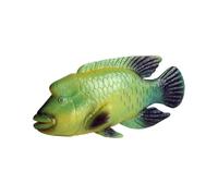 Gatuida Modèle De Poisson De Simulation Napoléon Solide en Plastique Blanc, Jouet Éducatif pour Garçon Et Filles, Décor Marin Réaliste, Objet D'exposition Environnemental