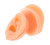 Gatuida Modèle Oreille Silicone Flexible Réaliste pour Entraînement Au Perçage Réutilisable Gauche et Droite Surface Facile à Nettoyer Outil Pédagogique