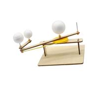 Gatuida Modèle Pédagogique D'astronomie Manuel 3 Sphères Soleil-Terre-Lune, Simulateur Orbital Éducatif pour Démonstration Scientifique, Éducatif Scolaire pour Apprentissage Astronomique