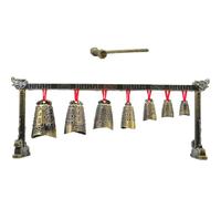 Gatuida Modèle Rétro Carillon de Décoration Ancien de Bureau en Alliage