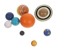 Gatuida Modèles Planétaires Réalistes 9 Pièces pour Garçon et Filles, Kit D’Apprentissage Cosmologique Éducatif du Système Solaire Planètes Éclatantes, Pédagogique Scientifique pour