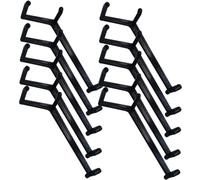 Gatuida Modérateurs De Branches Réglables 10pcs pour Arbres Fruitiers Outils De Formation De Plantes Cintres De Jardinage Résistants Outil De Pliage Pratique Accessoires De Jardinage