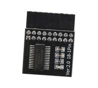 Gatuida Module Broches pour Carte Mère Alimentation Informatique Module De Sécurité Dédié Compatible avec Divers Systèmes