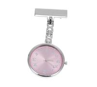 Gatuida Montre De Poche Infirmière Quartz Suspendue Rose Montre De Poche Médicale à Grands Chiffres pour Médecins Et Personnel Soignant Usage Hospitalier