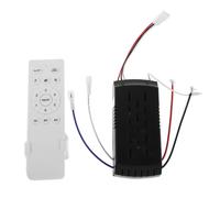 Gatuida Moteur de Ventilateur de Plafond à Vitesse Variable avec Contrôleur sans Fil pour Fête Estivale, Moteur de Remplacement en Plastique Sûr et Solide pour Maison et Bureau