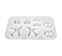Gatuida Moule à Embouts de Paille en Silicone Blanc pour Résine UV et DIY | Souple et Lisse, Démoulage Facile, pour Artistes Résine et Fêtes, Compatible Connecteurs