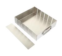Gatuida Moule à Nougat Inoxydable avec Surface Antiadhésive et Diviseur Ustensile de Cuisson pour Bonbons Pâtisserie et