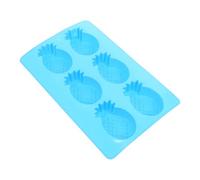 Gatuida Moule en Silicone à Savonnette Forme Ananas 6 Cavités Moule Artisanal pour Bougies Fait Main Démoulage Facile Motif Ananas pour Création DIY Maison Outil Fabrication Savonnette