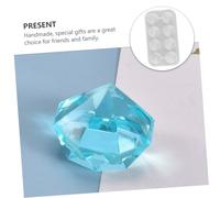 Gatuida Moule Silicone Diamant Polyédrique pour Résine Époxy DIY Flexible Facile à Nettoyer Moule Créatif pour Décoration Artisanale et Cadeaux Uniques
