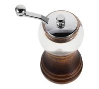 Gatuida Moulin à Poivre Manuel et Facile à Utiliser en Bois avec Manivelle, Design Portable pour Barbecue et Camping en Plein Air