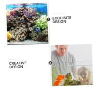 Gatuida Mousse Filtrante Aquarium Bleu Haute Perméabilité Éponge Filtrante Résistante Pression pour Filtration Biologique et Mécanique Accessoire pour Aquarium et Terrarium