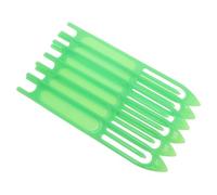 Gatuida Navette pour Filet de Pêche en Plastique Vert, Réparation | Outil Léger à Large Ouverture, pour Filets et Pièges, Usage Professionnel, Entretien Minutieux