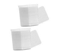 Gatuida Nettoyants Cosmétiques 400Pcs Lot de 2 Coton Démaquillant pour Extensions de Cils Utilisation Domestique Salon Fournitures de Nail Art Pratique